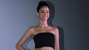 Ananya Pandey at the promotion of her upcoming film Student of the Year 2, in Mumbai.(IANS) Ananya Pandey at the promotion of her upcoming film Student of the Year 2, in Mumbai.(IANS)