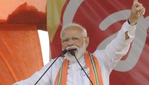 I call you Didi and will continue to keep doing so. Your slap will be a blessing for me, said PM Modi.(Samir Jana/HT Photo)