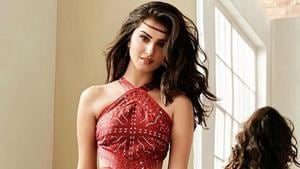 Tara Sutaria’s green dress at the SOTY 2 premiere is a head turner.(Instagram) Tara Sutaria’s green dress at the SOTY 2 premiere is a head turner.(Instagram)