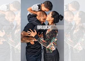 Aesha and Shikhar Dhawan with their son Zoravar ; Location courtesy: ITC Maurya – A Luxury Collection Hotel, New Delhi;Art direction: Amit Malik, Make-up and hair: Artistry by Anjali Jain. On Shikhar: T-shirt, United Colors of Benetton; On Ayesha: T-shirt, Zara; jacket, Adidas; pants, Promod. On Zoravar: T-shirt, Zara; track pants, Alcis Sports(Shivamm Paathak) Aesha and Shikhar Dhawan with their son Zoravar ; Location courtesy: ITC Maurya – A Luxury Collection Hotel, New Delhi;Art direction: Amit Malik, Make-up and hair: Artistry by Anjali Jain. On Shikhar: T-shirt, United Colors of Benetton; On Ayesha: T-shirt, Zara; jacket, Adidas; pants, Promod. On Zoravar: T-shirt, Zara; track pants, Alcis Sports(Shivamm Paathak)