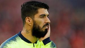 File image of Luis Suarez.(REUTERS) File image of Luis Suarez.(REUTERS)