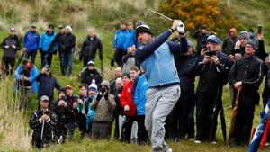Golf - European Tour - British Masters - Hillside Golf Club, Southport, Britain - May 9, 2019 England's Lee Westwood during the first round(Action Images via Reuters) Golf - European Tour - British Masters - Hillside Golf Club, Southport, Britain - May 9, 2019 England's Lee Westwood during the first round(Action Images via Reuters)