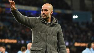 File image of Pep Guardiola.(AFP) File image of Pep Guardiola.(AFP)