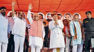 It will also be a prestige battle for the once- main opposition party, INLD, especially with splinter outfit, JJP, formed by Hisar MP Dushyant Chautala, in the fray. It will also be a prestige battle for the once- main opposition party, INLD, especially with splinter outfit, JJP, formed by Hisar MP Dushyant Chautala, in the fray.