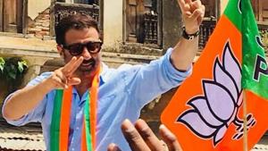 Launching an offensive against Deol, Singh said the actor-turned-politician does not have any stakes in Gurdaspur and he will “run away” to Mumbai after the Lok Sabha election. Launching an offensive against Deol, Singh said the actor-turned-politician does not have any stakes in Gurdaspur and he will “run away” to Mumbai after the Lok Sabha election.
