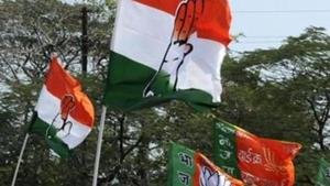 The number of candidates with criminal cases fielded by the two biggest parties, the BJP and the Congress, has increased over time(Arun Mondhe/ Hindustan Times) The number of candidates with criminal cases fielded by the two biggest parties, the BJP and the Congress, has increased over time(Arun Mondhe/ Hindustan Times)
