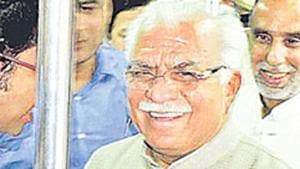 In an extraordinary hearing, the Punjab and Haryana high court on Friday night allowed Haryana CM Manohar Lal Khattar to make a night halt in Jind after the deputy commissioner reportedly said that due to the poll code, the CM can’t make an overnight stay there. In an extraordinary hearing, the Punjab and Haryana high court on Friday night allowed Haryana CM Manohar Lal Khattar to make a night halt in Jind after the deputy commissioner reportedly said that due to the poll code, the CM can’t make an overnight stay there.