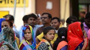 The battlefield has now moved eastward, with constituencies such as Sultanpur, Pratapgarh, Allahabad, Ambedkarnagar, Azamgarh, and Jaunpur in the fray.(AFP) The battlefield has now moved eastward, with constituencies such as Sultanpur, Pratapgarh, Allahabad, Ambedkarnagar, Azamgarh, and Jaunpur in the fray.(AFP)