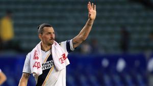 Zlatan Ibrahimovic of Los Angeles Galaxy looks on as he leaves the field after a game against the Real Salt Lake at Dignity Health Sports Park on April 28, 2019 in Carson, California.(AFP) Zlatan Ibrahimovic of Los Angeles Galaxy looks on as he leaves the field after a game against the Real Salt Lake at Dignity Health Sports Park on April 28, 2019 in Carson, California.(AFP)