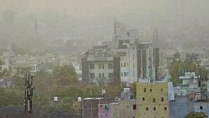 The Air Quality Index (AQI) reading in the city on Saturday stood at 232 as per the Central Pollution Control Board’s (CPCB) AQI bulletin, down from 294 the previous day. The Air Quality Index (AQI) reading in the city on Saturday stood at 232 as per the Central Pollution Control Board’s (CPCB) AQI bulletin, down from 294 the previous day.