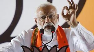 Prime Minister Modi said it was the Congress party’s soft attitude on terror which had led to frequent terror attacks in several cities of the country and the loss of innocent lives.(AFP PHOTO) Prime Minister Modi said it was the Congress party’s soft attitude on terror which had led to frequent terror attacks in several cities of the country and the loss of innocent lives.(AFP PHOTO)