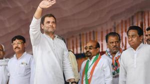 In the 2014 elections, the BJP won all these seats, except Guna that was won by Congress general secretary Jyotiraditya Scindia.(PTI file photo) In the 2014 elections, the BJP won all these seats, except Guna that was won by Congress general secretary Jyotiraditya Scindia.(PTI file photo)