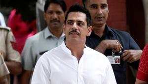 Robert Vadra, Congress leader Priyanka Gandhi Vadra’s husband, on Sunday took to Facebook to clarify that he had made an “aberration” after he used the Paraguayan flag instead of the Tricolour to spread awareness about the Lok Sabha elections on social media.(REUTERS) Robert Vadra, Congress leader Priyanka Gandhi Vadra’s husband, on Sunday took to Facebook to clarify that he had made an “aberration” after he used the Paraguayan flag instead of the Tricolour to spread awareness about the Lok Sabha elections on social media.(REUTERS)