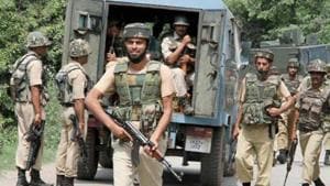Two members of Pakistan-based terrorist outfit Lashkar-e-Taiba (LeT) were killed in a gunfight with security forces in Jammu and Kashmir’s Shopian district on Sunday, police officials familiar with the matter said.(PTI)
