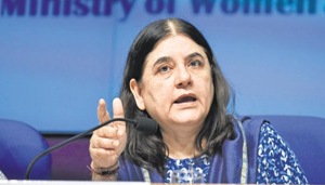 A video of the confrontation went viral on social media in which Maneka is heard saying ‘Yahan dabangai nahi chalegi’ to Singh.(HT Photo) A video of the confrontation went viral on social media in which Maneka is heard saying ‘Yahan dabangai nahi chalegi’ to Singh.(HT Photo)