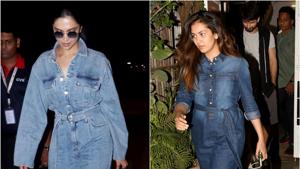 One celeb fashion choice from the ’90s that keeps popping up every now and then is the denim on denim look.(Yogen Shah) One celeb fashion choice from the ’90s that keeps popping up every now and then is the denim on denim look.(Yogen Shah)