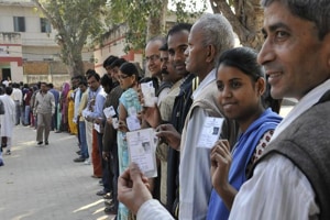 Till 6pm, while North East Delhi registered 63.45% voter turnout – the highest in the national capital, New Delhi constituency recorded 56.47% turnout, which was the lowest.(HT Photo) Till 6pm, while North East Delhi registered 63.45% voter turnout – the highest in the national capital, New Delhi constituency recorded 56.47% turnout, which was the lowest.(HT Photo)