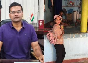 Samarth Verma (IAS officer) and Taruka Srivastava (freelancer writer). Samarth Verma (IAS officer) and Taruka Srivastava (freelancer writer).