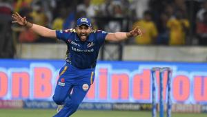 Mumbai Indians cricket captain Rohit Sharma celebrates after winning the 2019 Indian Premier League(AFP) Mumbai Indians cricket captain Rohit Sharma celebrates after winning the 2019 Indian Premier League(AFP)