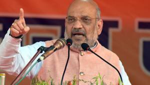 BJP President Amit Shah(Manoj Kumar/ HT Photo) BJP President Amit Shah(Manoj Kumar/ HT Photo)