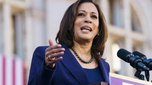Harris, Senator from California where all the major US tech giants are based, said that Facebook has experienced massive growth and has prioritised its growth consumers’ interests, especially on privacy, she said.(AFP) Harris, Senator from California where all the major US tech giants are based, said that Facebook has experienced massive growth and has prioritised its growth consumers’ interests, especially on privacy, she said.(AFP)