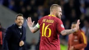 AS Roma's Daniele De Rossi(REUTERS) AS Roma's Daniele De Rossi(REUTERS)