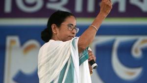 The TMC, which won 34 Lok Sabha seats in the 2014 national polls, wrested power from the Left Front after 34 years in West Bengal.(ANI photo) The TMC, which won 34 Lok Sabha seats in the 2014 national polls, wrested power from the Left Front after 34 years in West Bengal.(ANI photo)