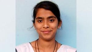 Palak Sardana, 17, a student of Prayag Giri Sanatandharam Senior Secondary trust school topped the Haryana Board Class 12 exams in commerce stream scoring 494 marks out of 500. T(Handout image) Palak Sardana, 17, a student of Prayag Giri Sanatandharam Senior Secondary trust school topped the Haryana Board Class 12 exams in commerce stream scoring 494 marks out of 500. T(Handout image)