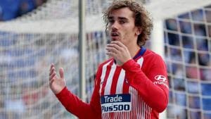 Atletico Madrid's Antoine Griezmann(REUTERS) Atletico Madrid's Antoine Griezmann(REUTERS)