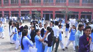 MPBSE Class 10 topper: The Class 10 examinations of MPBSE were held from March 1 to March 27 and 11.32 lakh students appeared.(HT file) MPBSE Class 10 topper: The Class 10 examinations of MPBSE were held from March 1 to March 27 and 11.32 lakh students appeared.(HT file)