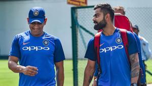 File image of Virat Kohli, MS Dhoni(PTI) File image of Virat Kohli, MS Dhoni(PTI)