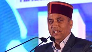 Himachal Pradesh chief minister Jairam Thakur says he has set himself the task of winning all the four Lok Sabha seats in the state, and describes the popularity of Prime Minister Narendra Modi as the “party’s biggest weapon” ahead of polling on Sunday(Sanjeev Sharma/HT) Himachal Pradesh chief minister Jairam Thakur says he has set himself the task of winning all the four Lok Sabha seats in the state, and describes the popularity of Prime Minister Narendra Modi as the “party’s biggest weapon” ahead of polling on Sunday(Sanjeev Sharma/HT)