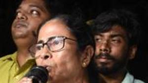 Accusing the EC of acting on the instructions of the BJP, Banerjee said the move was “unethical and unconstitutional”.(Hindustan Times/File Photo)
