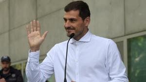 File image of Iker Casillas.(AFP) File image of Iker Casillas.(AFP)