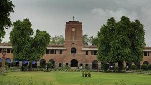 A day ahead of the protest planned by teachers of St Stephen’s College to protest the revised admission policies, the college has issued a warning against causing disturbance.(Hindustan Times) A day ahead of the protest planned by teachers of St Stephen’s College to protest the revised admission policies, the college has issued a warning against causing disturbance.(Hindustan Times)