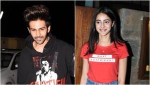 Ananya Panday has a crush on Kartik Aaryan.(IANS) Ananya Panday has a crush on Kartik Aaryan.(IANS)