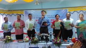 The lowest pass percentage in the history of HSLC examination conducted by BOSEM in Manipur was 21% which was recorded in 2002.(File photo) The lowest pass percentage in the history of HSLC examination conducted by BOSEM in Manipur was 21% which was recorded in 2002.(File photo)