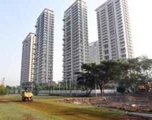 The 30,000 sq-ft plot situated in the premises of Castel Royale.(HT/PHOTO) The 30,000 sq-ft plot situated in the premises of Castel Royale.(HT/PHOTO)