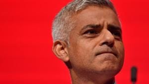 The mayor, who reiterated his “London is Open” message, attacked the UK government’s hostile immigration policies as a barrier to increased investments and students coming from India into London.(AFP file photo) The mayor, who reiterated his “London is Open” message, attacked the UK government’s hostile immigration policies as a barrier to increased investments and students coming from India into London.(AFP file photo)