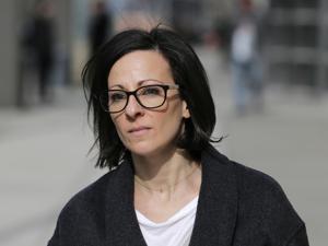 Lauren Salzman, whose mother, Nancy Salzman, was president of the group, and admitted to recruiting members into the upstate New York group, is expected to detail her role. Both Salzmans have pleaded guilty to taking part in the scheme.(AP) Lauren Salzman, whose mother, Nancy Salzman, was president of the group, and admitted to recruiting members into the upstate New York group, is expected to detail her role. Both Salzmans have pleaded guilty to taking part in the scheme.(AP)