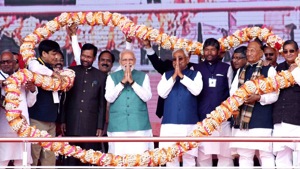 Five years ago, the BJP, recently divorced then from Nitish Kumar’s Janata Dal United, had grabbed 22 of Bihar’s 40 Lok Sabha seats. Five years ago, the BJP, recently divorced then from Nitish Kumar’s Janata Dal United, had grabbed 22 of Bihar’s 40 Lok Sabha seats.