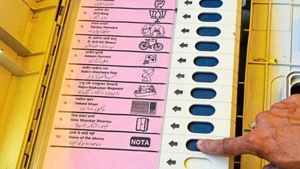 There are a total of 42 candidates are in the fray whose fate will be decided by 45,64,681 lakh voters including 23,64,541 male and 22,00,119 female.(HT Photo) There are a total of 42 candidates are in the fray whose fate will be decided by 45,64,681 lakh voters including 23,64,541 male and 22,00,119 female.(HT Photo)