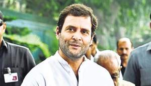 Gandhi also shared a 30-second video, along with the tweet, in which female voters are seen asking for equal opportunities, respect, and a united country.(HT Photo) Gandhi also shared a 30-second video, along with the tweet, in which female voters are seen asking for equal opportunities, respect, and a united country.(HT Photo)