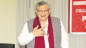 Communist Party of India (Marxist) general secretary Sitaram Yechury spoke to Saubhadra Chatterji about exit polls giving the edge to the Bharatiya Janata Party-led National Democratic Alliance, the prospects of the Left parties, and the role of the Election Commission (EC) in the 2019 elections.(Subhankar Chakraborty/Hindustan Times) Communist Party of India (Marxist) general secretary Sitaram Yechury spoke to Saubhadra Chatterji about exit polls giving the edge to the Bharatiya Janata Party-led National Democratic Alliance, the prospects of the Left parties, and the role of the Election Commission (EC) in the 2019 elections.(Subhankar Chakraborty/Hindustan Times)