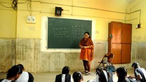 The teachers will be given a chance to improve the performance of their students during remedial classes being held in summer vacations.(Hindustan Times) The teachers will be given a chance to improve the performance of their students during remedial classes being held in summer vacations.(Hindustan Times)