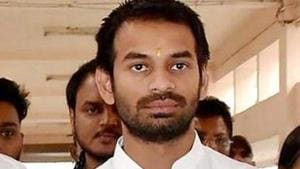 JD chief Lalu Prasad’s elder son Tej Pratap Yadav(PTI file photo) JD chief Lalu Prasad’s elder son Tej Pratap Yadav(PTI file photo)