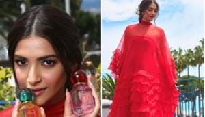Sonam Kapoor poses at the Cannes Film Festival. Sonam Kapoor poses at the Cannes Film Festival.