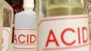 A woman in North Gujarat early on Monday tied her husband to the bed and then poured acid on his face, for allegedly neglecting her for many years. (Sanjeev Verma/HT) A woman in North Gujarat early on Monday tied her husband to the bed and then poured acid on his face, for allegedly neglecting her for many years. (Sanjeev Verma/HT)