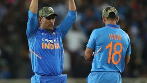 File image of Virat Kohli, MS Dhoni(Getty Images) File image of Virat Kohli, MS Dhoni(Getty Images)