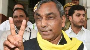 “We are a party. And if we do not contest, then what message will we give to our party workers and people?” Rajbhar said.(PTI/File Photo) “We are a party. And if we do not contest, then what message will we give to our party workers and people?” Rajbhar said.(PTI/File Photo)